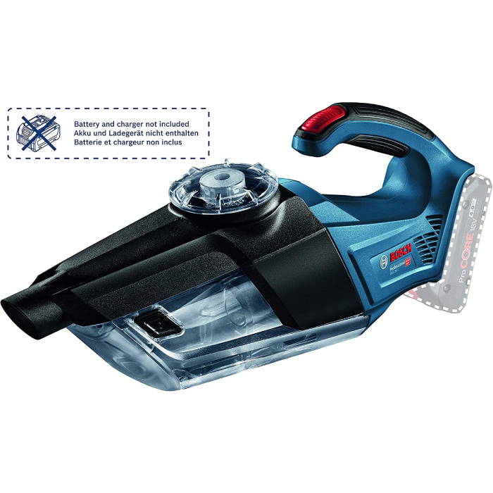 BOSCH GAS 18V-1 SOLO 18V CORDLESS VACUUM CLEANER