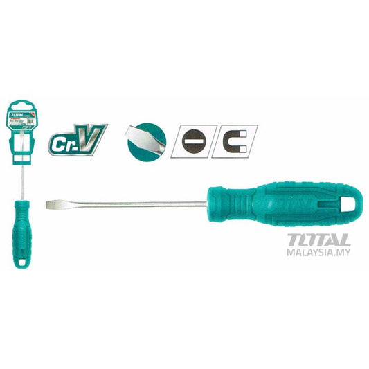 TOTAL SLOTTED SCREWDRIVER 150MM THTDC2166