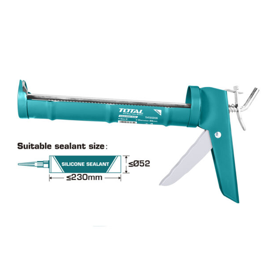 TOTAL CAULKING GUN 9"