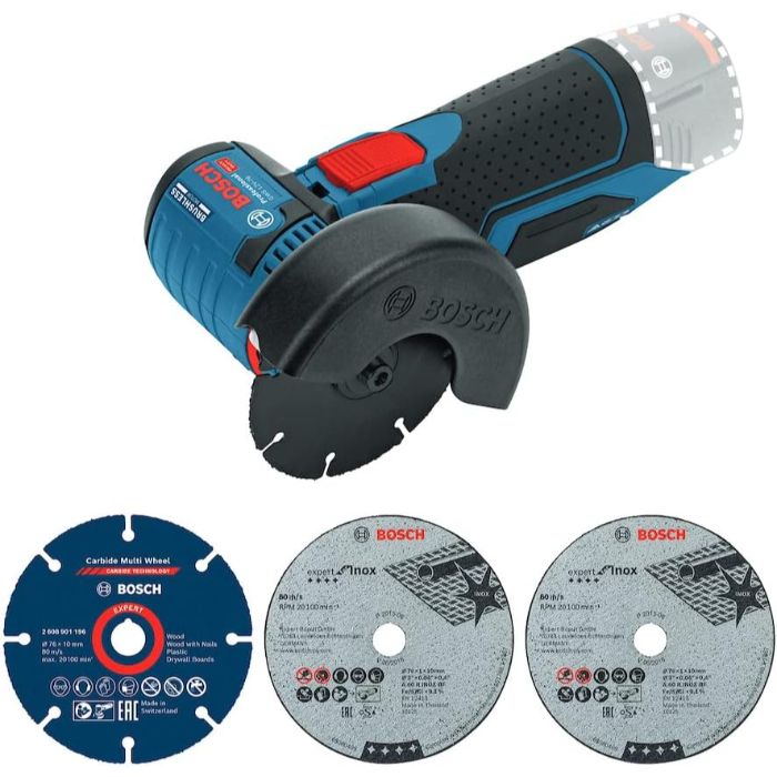 BOSCH GWS 12V-76 SOLO 12V CORDLESS ANGLE GRINDER