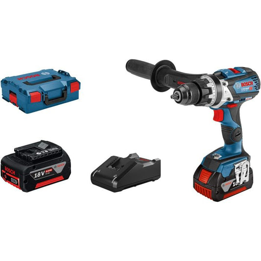 BOSCH GSB 18V-110 C FULL KIT  18V CORDLESS IMPACT DRILL