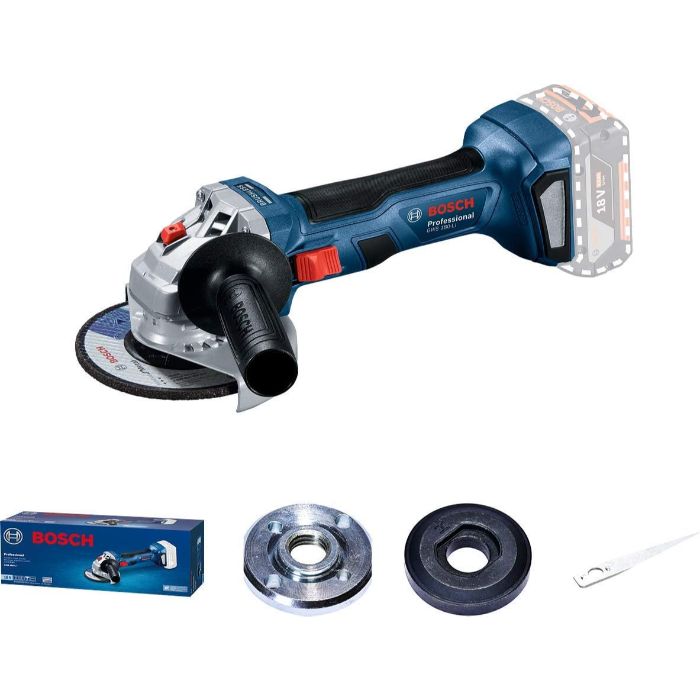 BOSCH GWS 180-LI 115MM SOLO 18V 115MM CORDLESS ANGLE GRINDER