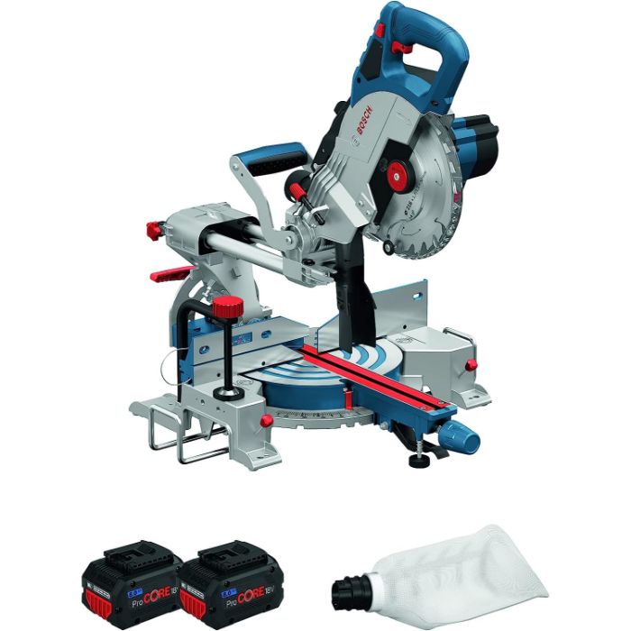 BOSCH GCM 18V-216 FULL KIT CORDLESS MITRE SAW 1600W