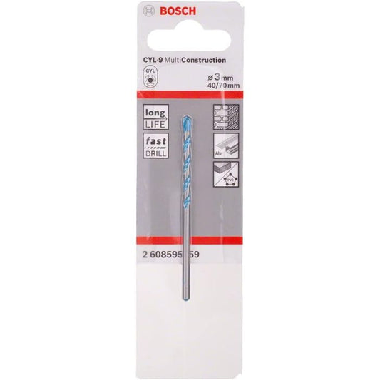 BOSCH MULTI-CONSTRUCTION PERCUSSION DRILL BITS