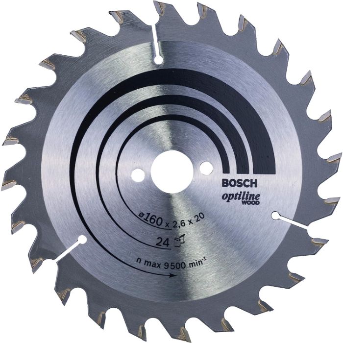 BOSCH OPTILINE CIRCULAR SAW BLADES FOR WOOD