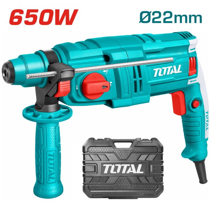 TOTAL ROTARY HAMMER 22MM 650W