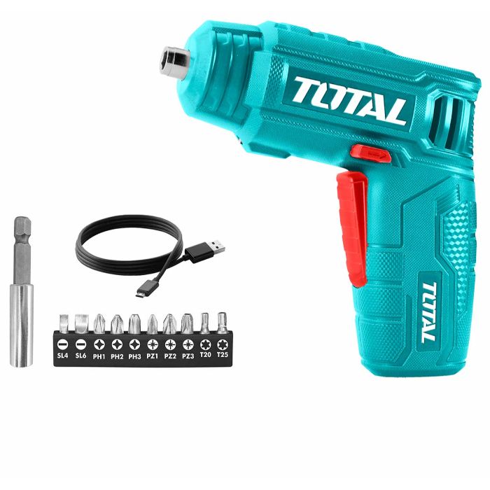 TOTAL LITHIUM-ION CORDLESS SCREWDRIVER 4V